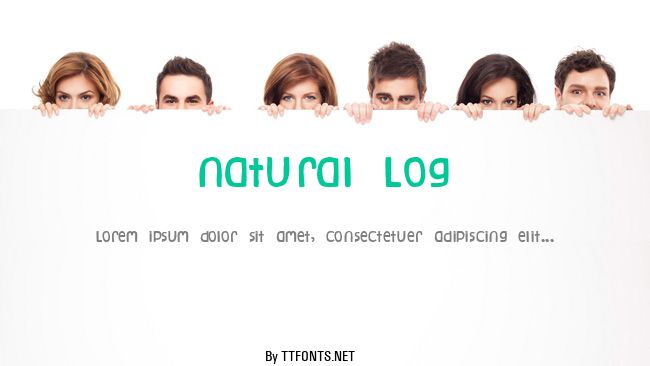 Natural Log example